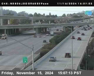 NB 805 at NB 805/5 Merge