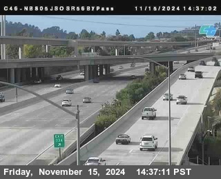 NB 805 at NB 805/5 Merge