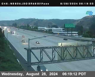 NB 805 at NB 805/5 Merge