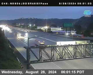 NB 805 at NB 805/5 Merge