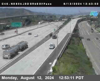 NB 805 at NB 805/5 Merge