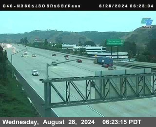 NB 805 at NB 805/5 Merge