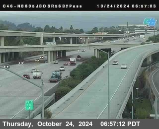 NB 805 at NB 805/5 Merge