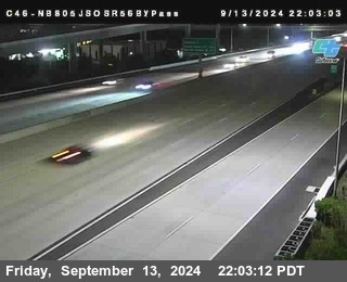 NB 805 at NB 805/5 Merge