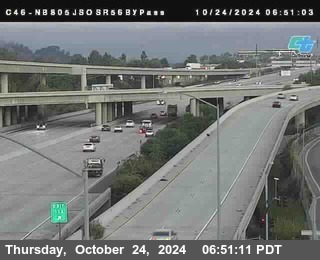 NB 805 at NB 805/5 Merge