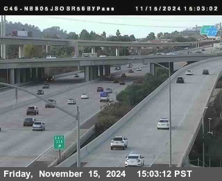 NB 805 at NB 805/5 Merge