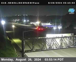 NB 805 at NB 805/5 Merge