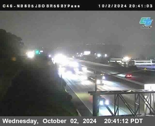 NB 805 at NB 805/5 Merge