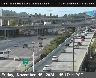 NB 805 at NB 805/5 Merge