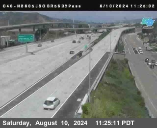 NB 805 at NB 805/5 Merge