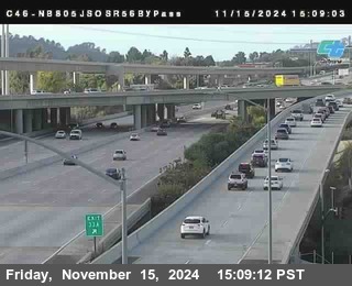 NB 805 at NB 805/5 Merge