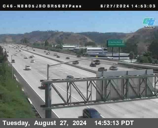 NB 805 at NB 805/5 Merge