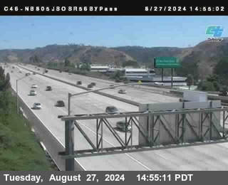 NB 805 at NB 805/5 Merge