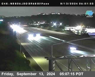 NB 805 at NB 805/5 Merge