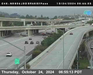 NB 805 at NB 805/5 Merge