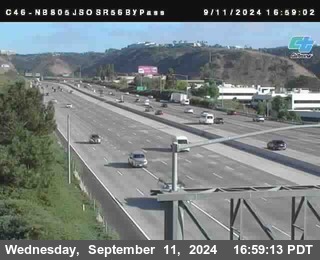 NB 805 at NB 805/5 Merge