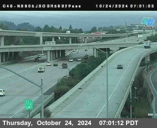 NB 805 at NB 805/5 Merge