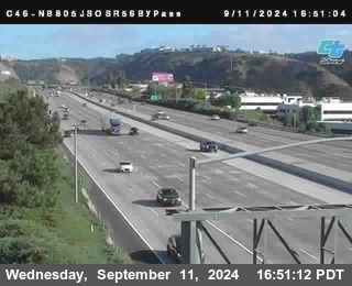 NB 805 at NB 805/5 Merge