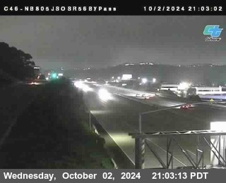 NB 805 at NB 805/5 Merge