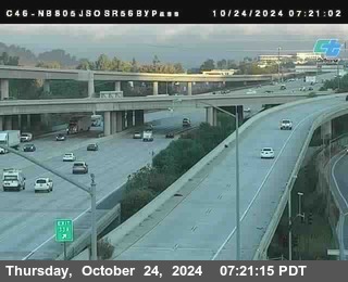 NB 805 at NB 805/5 Merge