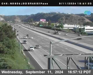 NB 805 at NB 805/5 Merge