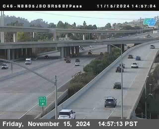 NB 805 at NB 805/5 Merge