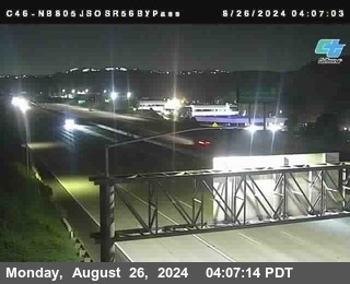 NB 805 at NB 805/5 Merge