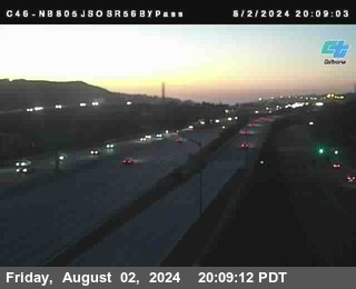 NB 805 at NB 805/5 Merge