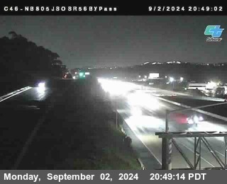 NB 805 at NB 805/5 Merge