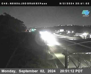 NB 805 at NB 805/5 Merge