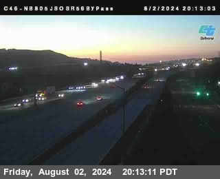 NB 805 at NB 805/5 Merge