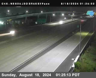 NB 805 at NB 805/5 Merge