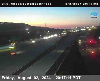 NB 805 at NB 805/5 Merge