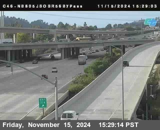 NB 805 at NB 805/5 Merge