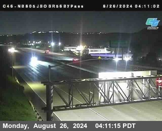 NB 805 at NB 805/5 Merge