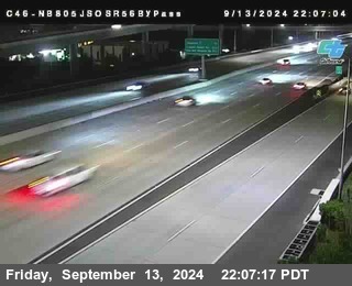 NB 805 at NB 805/5 Merge