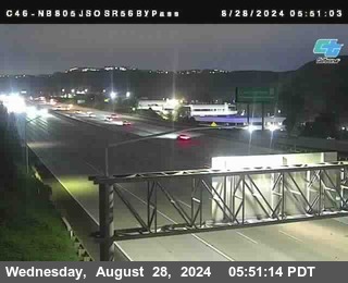 NB 805 at NB 805/5 Merge