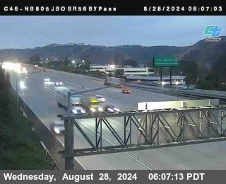 NB 805 at NB 805/5 Merge