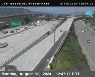 NB 805 at NB 805/5 Merge