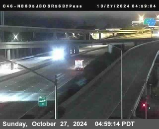 NB 805 at NB 805/5 Merge