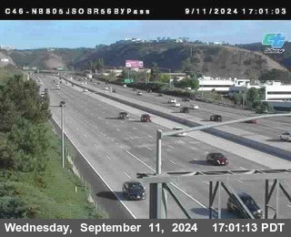 NB 805 at NB 805/5 Merge