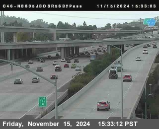 NB 805 at NB 805/5 Merge