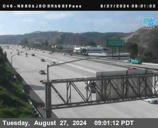 NB 805 at NB 805/5 Merge