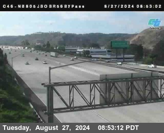 NB 805 at NB 805/5 Merge