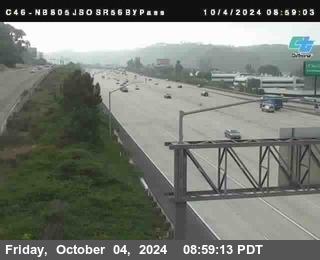 NB 805 at NB 805/5 Merge