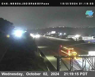 NB 805 at NB 805/5 Merge