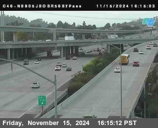 NB 805 at NB 805/5 Merge