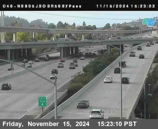 NB 805 at NB 805/5 Merge