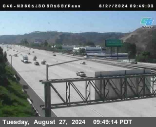 NB 805 at NB 805/5 Merge