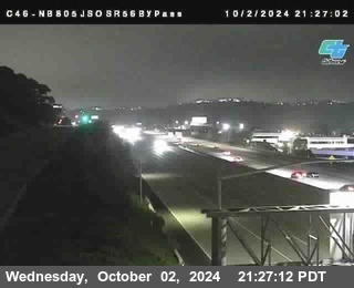 NB 805 at NB 805/5 Merge